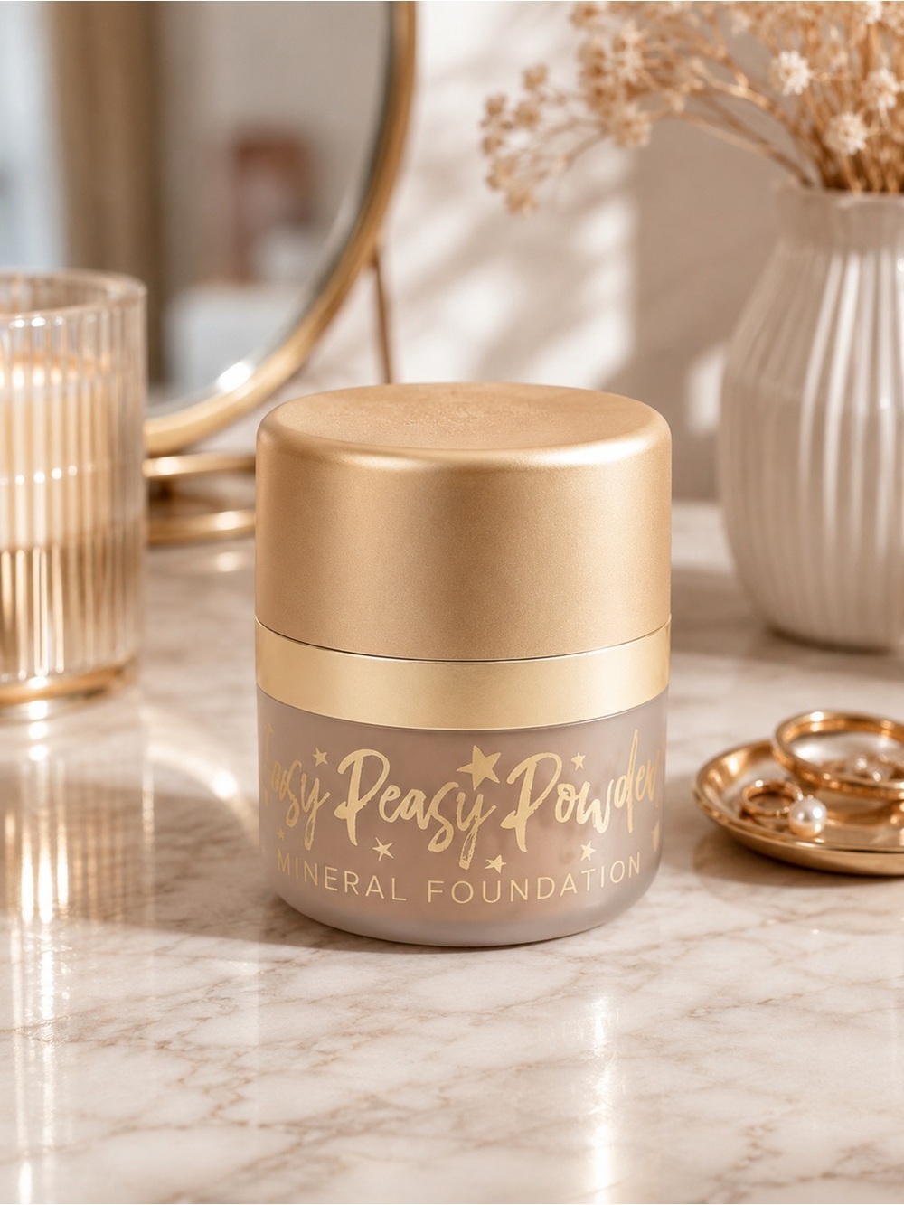 Powder Mineral Foundation – TAN